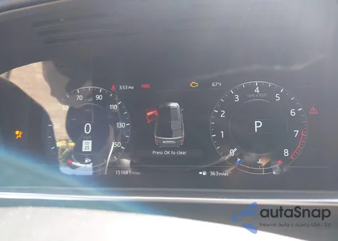 2021 Land Rover Range Rover Sport Hst Mhev z USA, uszkodzony, nr VIN SALWS2RU8MA795751